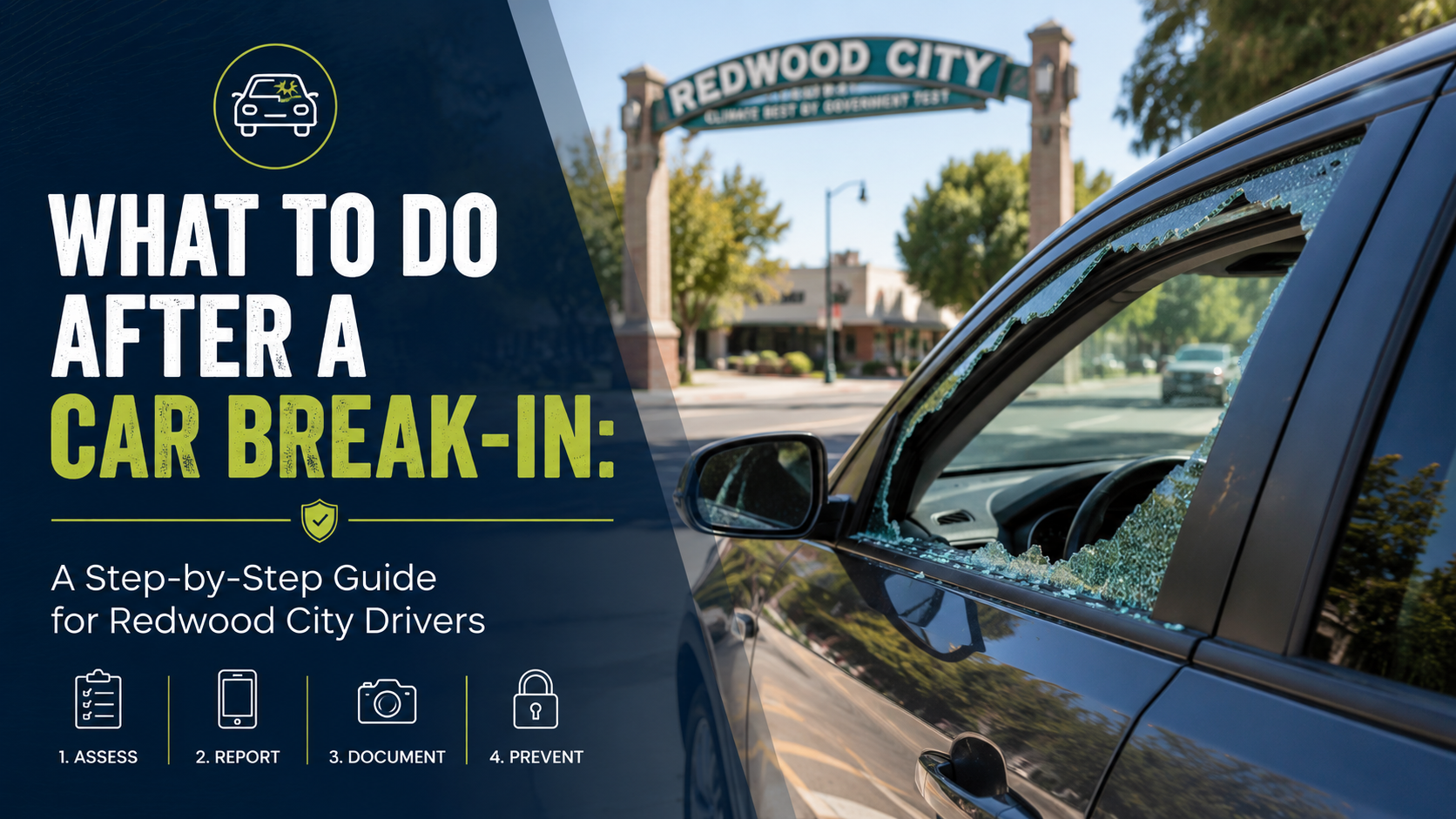 What to Do After a Car Break-In: A Step-by-Step Guide for Redwood City Drivers